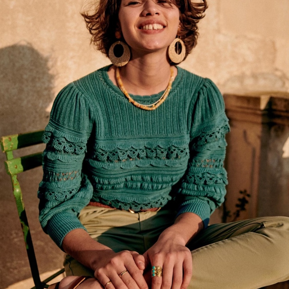NWT Sezane Augustin Jumper XS